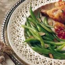 Honey-Almond Green Beans