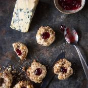 Jammy Blue Cheese Thumbprints