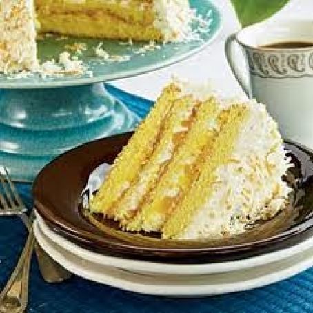 Golden Layer Cake