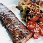 Grilled Skirt Steak with Rösti Potatoes