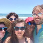 Blue Pumpkin Pie (vegan)