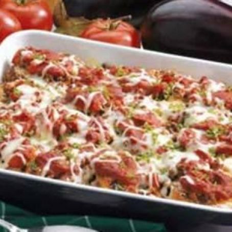 Beefy Eggplant Casserole