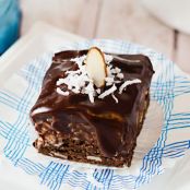 Homemade Almond Joy Brownies
