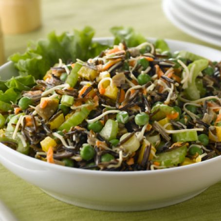 Sweet Pea Wild Rice Salad