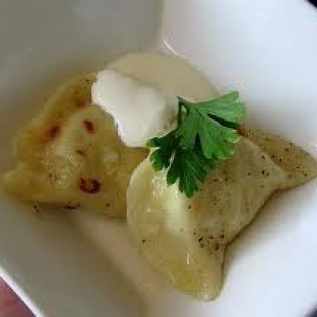 Potato and Cheese Pan-Fried Pierogi
