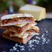 Prosciutto, Gruyere & Bacon Jam Quesadillas