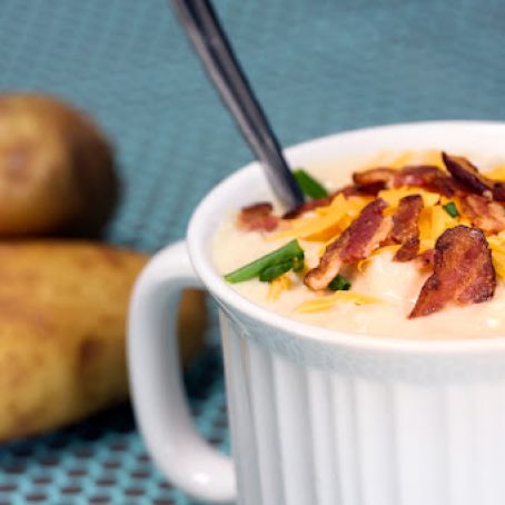 Baked Potato Soup | livelovepasta