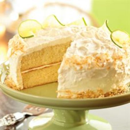 Coconut-Lime Tres Leche Cake