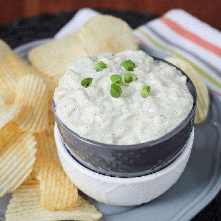 Vegan French Onion Dill Dip