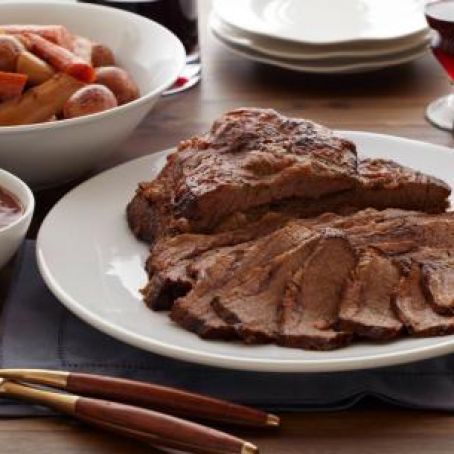 Brisket, Braised  with Root Vegetables