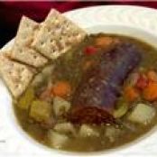Basque Chorizo and Lentil Soup