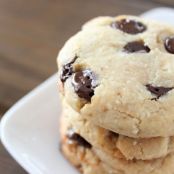 Flourless Chocolate Chip Cookies