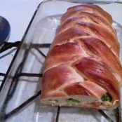 Chicken and Broccoli Braid