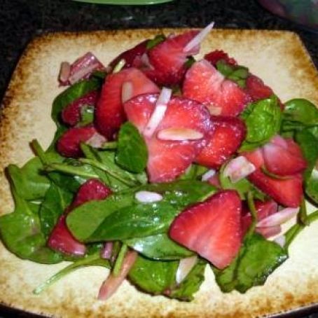 Strawberry Spinach Salad