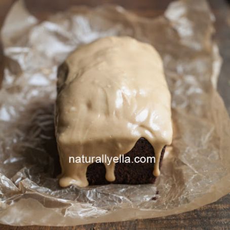 Chocolate Cake with Peanut Butter Glaze