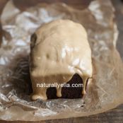 Chocolate Cake with Peanut Butter Glaze