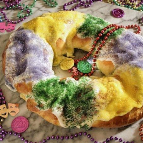 Mardi Gras King Cake