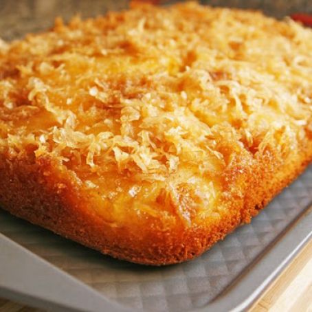 PIna Colada Upside Down Cake