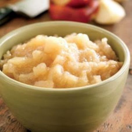 Maple-Cinnamon Applesauce
