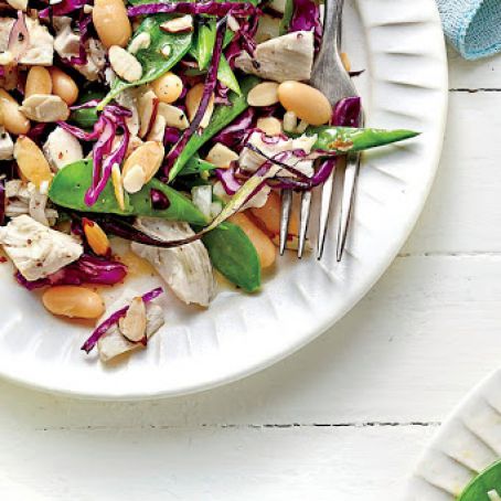 Chicken and White Bean Salad with Citrus Vinaigrette