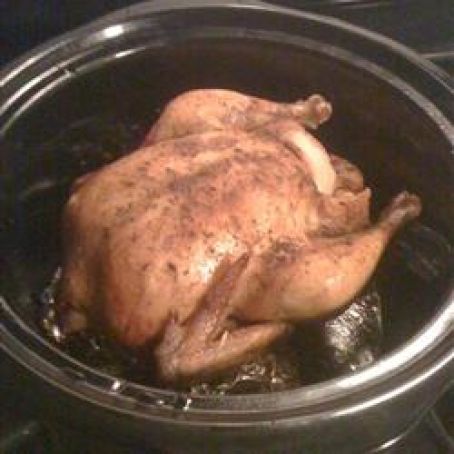 Baked Slow Cooker Chicken