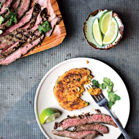 Grilled Ginger-Marinated Flank Steak