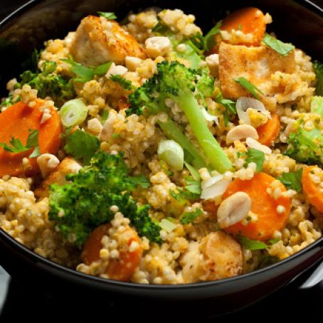 Spicy Thai Coconut Quinoa