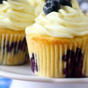 Lemon Blueberry Cupcakes