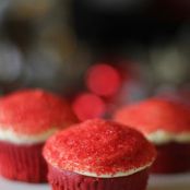 Red Velvet Cupcakes with Cream Cheese Frosting!