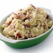 Smashed Cheesy Potatoes