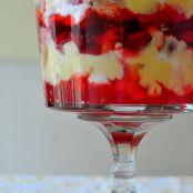 Strawberry Shortcake Trifle
