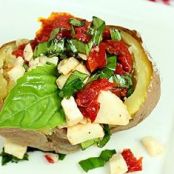 Caprese Stuffed Baked Potatoes