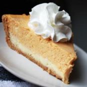 Double Layer Pumpkin Cheesecake