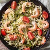 Shrimp Scampi With Zucchini Pasta (GOOD)