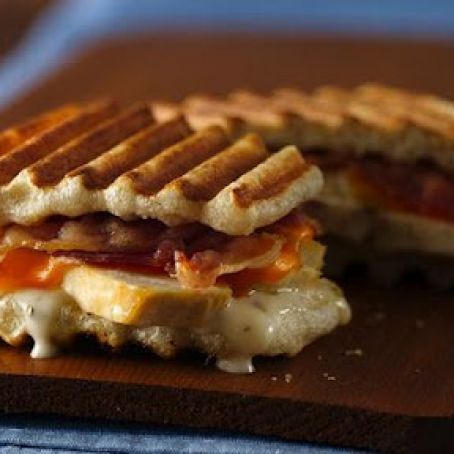 Ranch Chicken and Bacon Panini