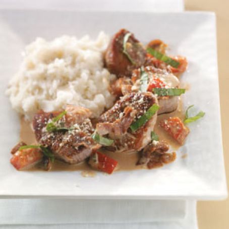 Tuscan Pork Medallions Recipe