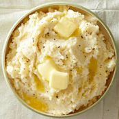 Rustic Garlic Mashed Potatoes
