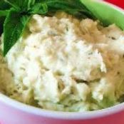 Pesto MAshed Potatoes