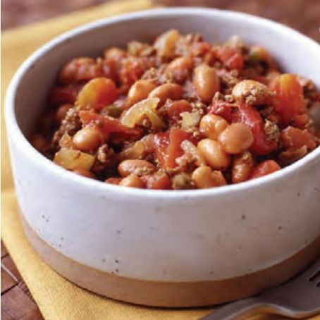 Quick Beef and Pinto Bean Chili *(GOOD)*