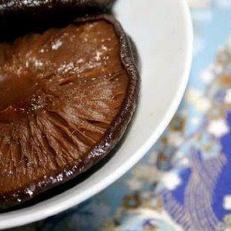 Shiitake No Nimono (Shiitake Simmered in Soya Sauce)