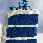 Royal Blue Velvet Cake