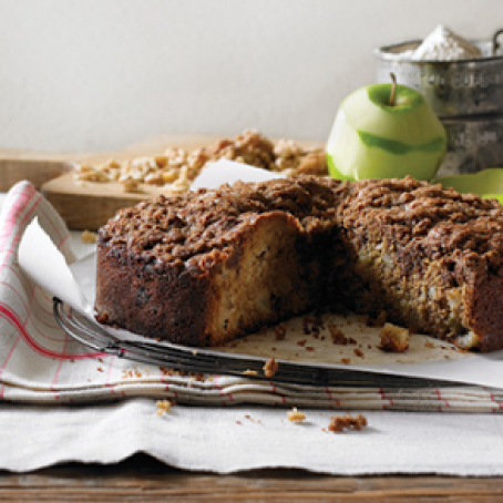 Apple Walnut Coffee Cake
