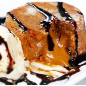 Dulce de Leche Lava Cakes