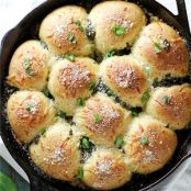 Parmesan Pesto Skillet Rolls Recipe