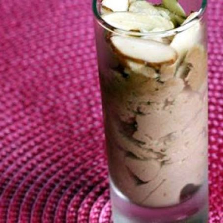 Chocolate-Almond-Whip Dessert Shooters