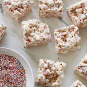 Marshmallow Popcorn Bars