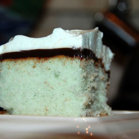 Crème de Menthe Cake