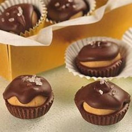 Dark Chocolate Peanut Butter Candies