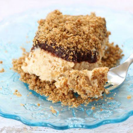 Frozen Peanut Butter Crunch Cake