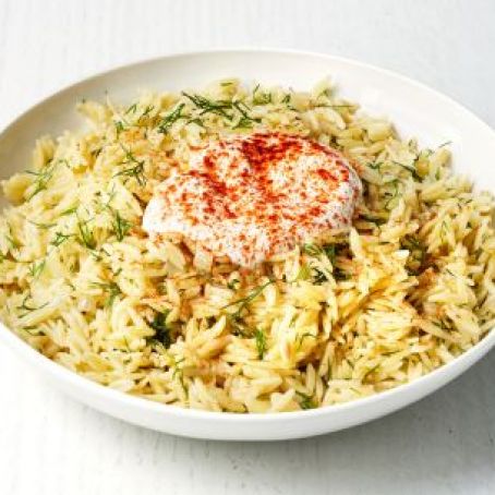 HERBED ORZO PILAF